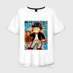 Мужская футболка оверсайз Alec ART Monopoly