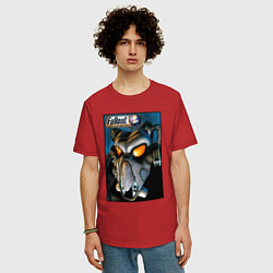 Футболка оверсайз мужская Сypress hill, цвет: красный — фото 2