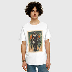 Футболка оверсайз мужская Viper Valorant Art, цвет: белый — фото 2