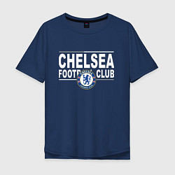 Мужская футболка оверсайз Chelsea Football Club Челси