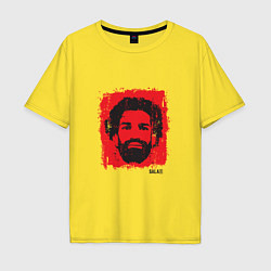 Футболка оверсайз мужская Salah 11, цвет: желтый