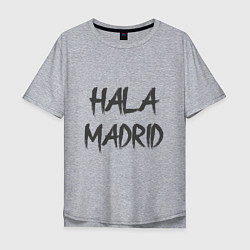 Футболка оверсайз мужская Hala - Madrid, цвет: меланж