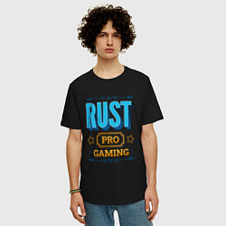Футболка оверсайз мужская Игра Rust PRO Gaming, цвет: черный — фото 2