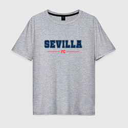 Футболка оверсайз мужская Sevilla FC Classic, цвет: меланж