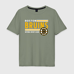 Мужская футболка оверсайз NHL Boston Bruins Team