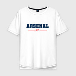 Футболка оверсайз мужская Arsenal FC Classic, цвет: белый