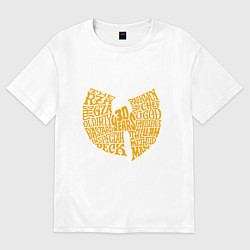 Футболка оверсайз мужская Wu-Tang - 30 Years, цвет: белый