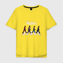Футболка оверсайз мужская The Murphys, цвет: желтый