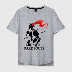 Футболка оверсайз мужская Dark Souls, цвет: меланж