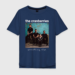 Футболка оверсайз мужская The Cranberries rock, цвет: тёмно-синий