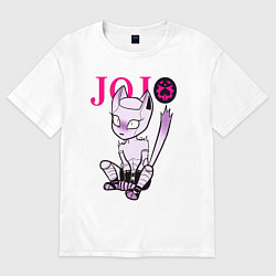 Футболка оверсайз мужская Killer Queen - joke, цвет: белый