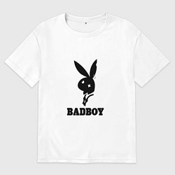 Футболка оверсайз мужская Badboy, цвет: белый