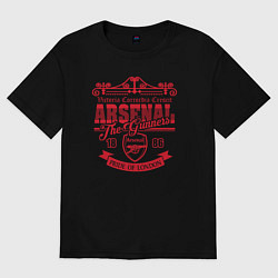 Футболка оверсайз мужская Arsenal 1886, цвет: черный