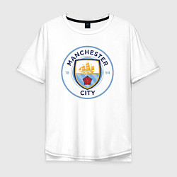 Футболка оверсайз мужская Manchester City FC, цвет: белый