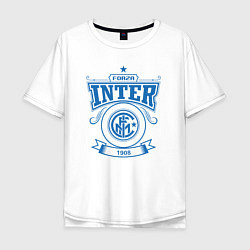 Футболка оверсайз мужская Forza Inter, цвет: белый