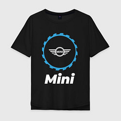 Футболка оверсайз мужская Mini в стиле Top Gear, цвет: черный