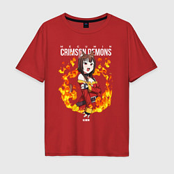 Мужская футболка оверсайз Kono Subarashii Megumin