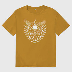 Футболка оверсайз мужская The Chemodan clan, цвет: горчичный