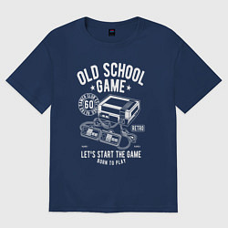 Футболка оверсайз мужская NES gamer, цвет: тёмно-синий