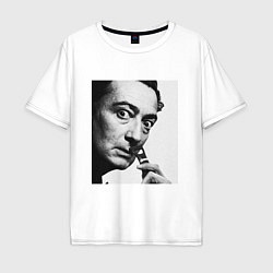 Футболка оверсайз мужская Salvador Dali, цвет: белый