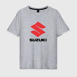 Футболка оверсайз мужская Suzuki sport auto, цвет: меланж