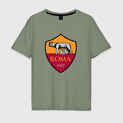 Футболка оверсайз мужская Roma sport fc, цвет: авокадо