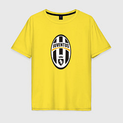 Футболка оверсайз мужская Juventus sport fc, цвет: желтый