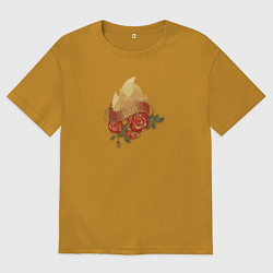 Мужская футболка оверсайз Hurt pin-up