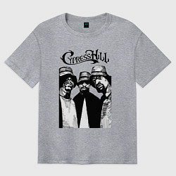 Футболка оверсайз мужская Cypress hill all, цвет: меланж