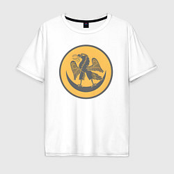 Футболка оверсайз мужская Пальмира Total War: Rome II - Empire Divided, цвет: белый