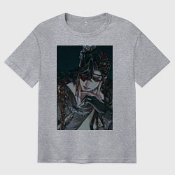 Футболка оверсайз мужская Благословение небожителей Cheng Hua Князь Демонов, цвет: меланж