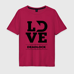 Мужская футболка оверсайз Deadlock love classic