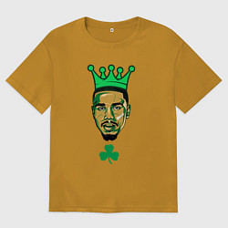 Футболка оверсайз мужская Jason Tatum, цвет: горчичный