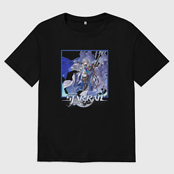 Футболка оверсайз мужская Броня Рэнд, цвет: черный