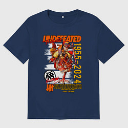 Футболка оверсайз мужская Dragon ball Gokuu Son, цвет: тёмно-синий