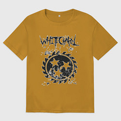 Футболка оверсайз мужская Whitechapel, цвет: горчичный