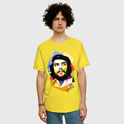 Футболка оверсайз мужская Che Guevara Art, цвет: желтый — фото 2