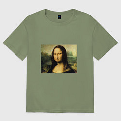 Футболка оверсайз мужская Джоконда, цвет: авокадо