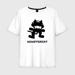 Мужская футболка оверсайз Monstercat