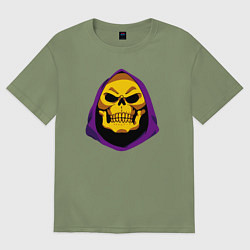 Футболка оверсайз мужская Skeletor, цвет: авокадо