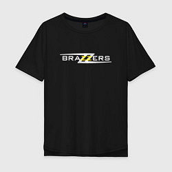 Футболка оверсайз мужская Big Brazzers, цвет: черный