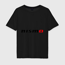 Футболка оверсайз мужская Nismo, цвет: черный