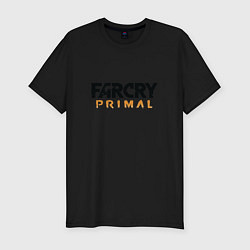 Футболка slim-fit Far Cry: Primal Logo, цвет: черный