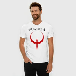 Футболка slim-fit Quake 4, цвет: белый — фото 2