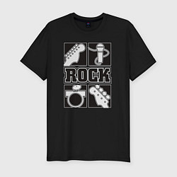 Футболка slim-fit Rock Elements, цвет: черный