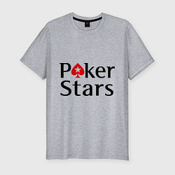 Мужская slim-футболка Poker Stars