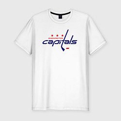 Мужская slim-футболка Washington Capitals