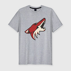 Мужская slim-футболка Phoenix Coyotes