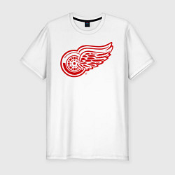 Мужская slim-футболка Detroit Red Wings