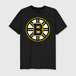 Мужская slim-футболка Boston Bruins